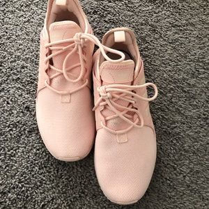 Pink adidas sneakers